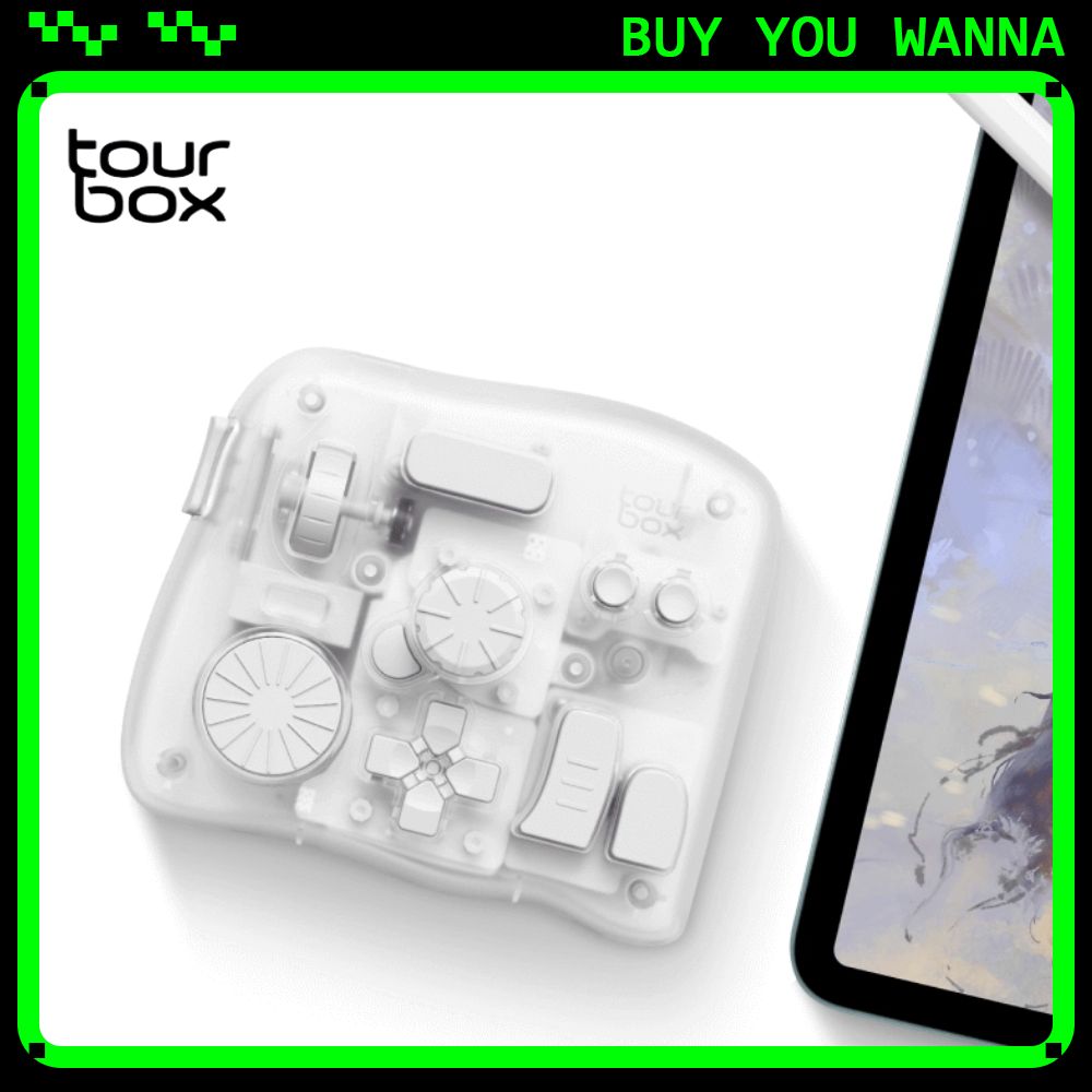 Pc Gaming Drawing - คีย์บอร์ดบลูทูธ New TourBox Elite Plus รุ่น