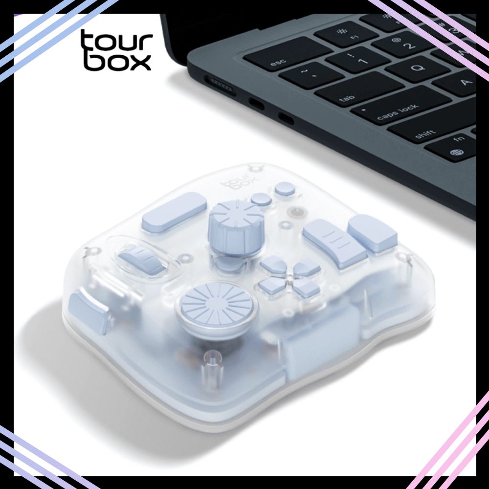Pc Gaming Drawing - คีย์บอร์ดบลูทูธ New TourBox Elite Plus รุ่น