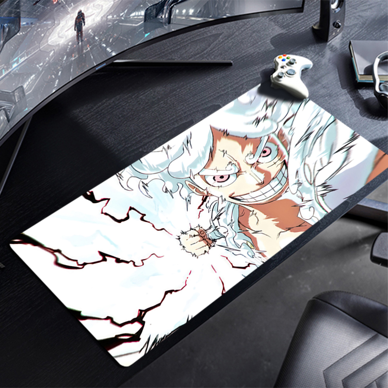 Pc Gaming Anime - แผ่นรองเมาส์อนิเมะวันพีซ สำหรับเกมเมอร์ พีซี คอมพิวเตอร์ ขนาดใหญ่ 900x400