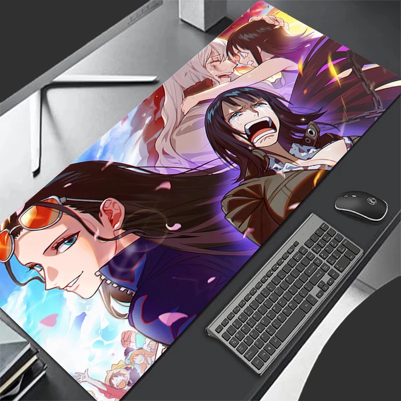 Pc Gaming Simulator - แผ่นรองเมาส์ลายอนิเมะสาวญี่ปุ่นสุดเซ็กซี่ สีม่วง สำหรับเกมเมอร์ แผ่นรองเมาส์น่ารัก ลาย O-one