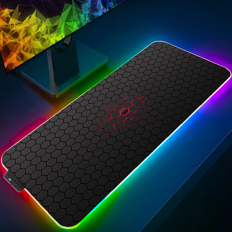 ไฟ LED RGB Mouse Pad PC คอมพิว - Pc Gaming Dragon บทวิจารณ์และราคา