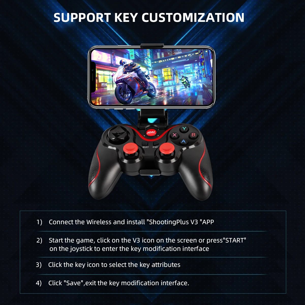 GAMINJA ไร้สายบลูทูธ Gamepad P - Pc Gaming Xbox Controller บทวิจารณ์และราคา