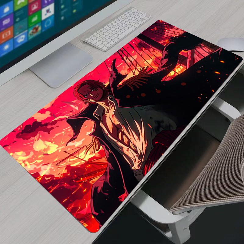 One Piece Shanks Mouse Pad ขนา - Pc Gaming Anime บทวิจารณ์และราคา
