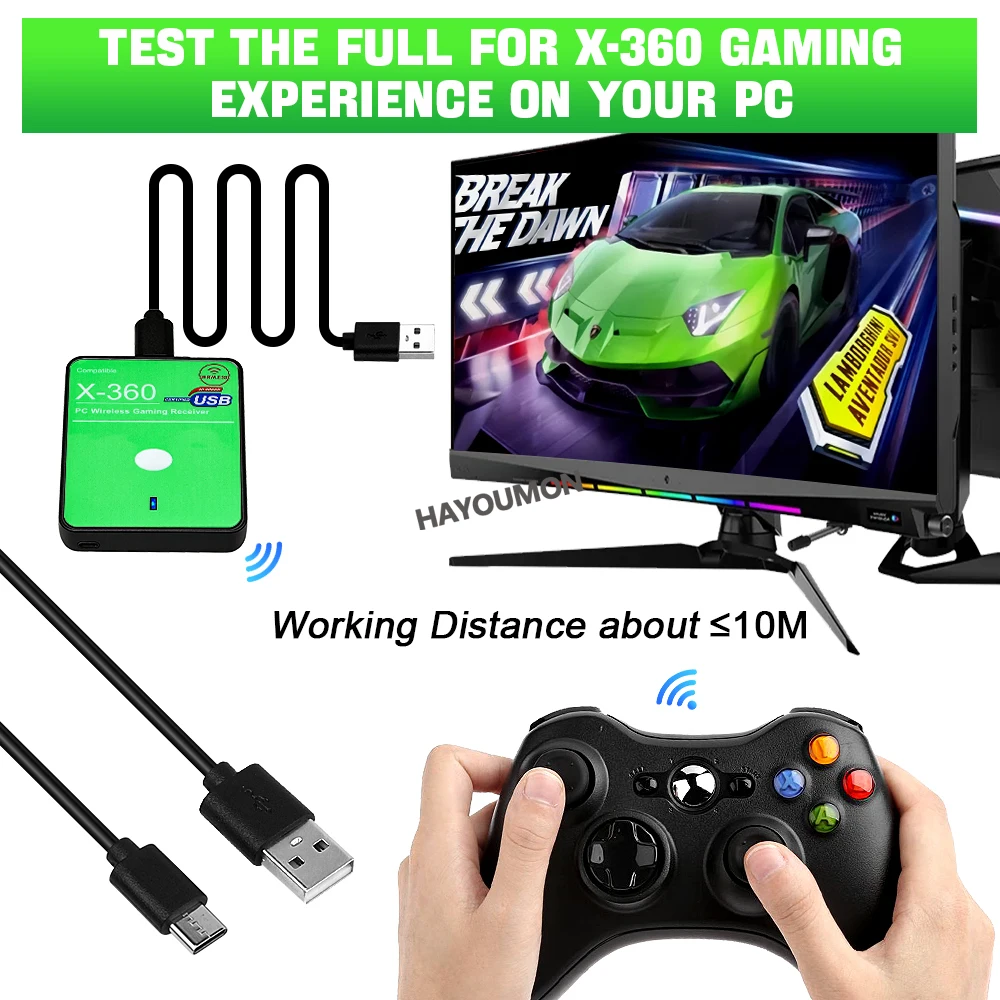 ตัวรับสัญญาณเกมไร้สายใหม่สำหรั - Pc Gaming Xbox Controller บทวิจารณ์และราคา