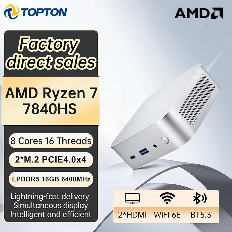 Topton มินิพีซีพกพาสำหรับเล่นเ - Pc Gaming Windows 7 บทวิจารณ์และราคา