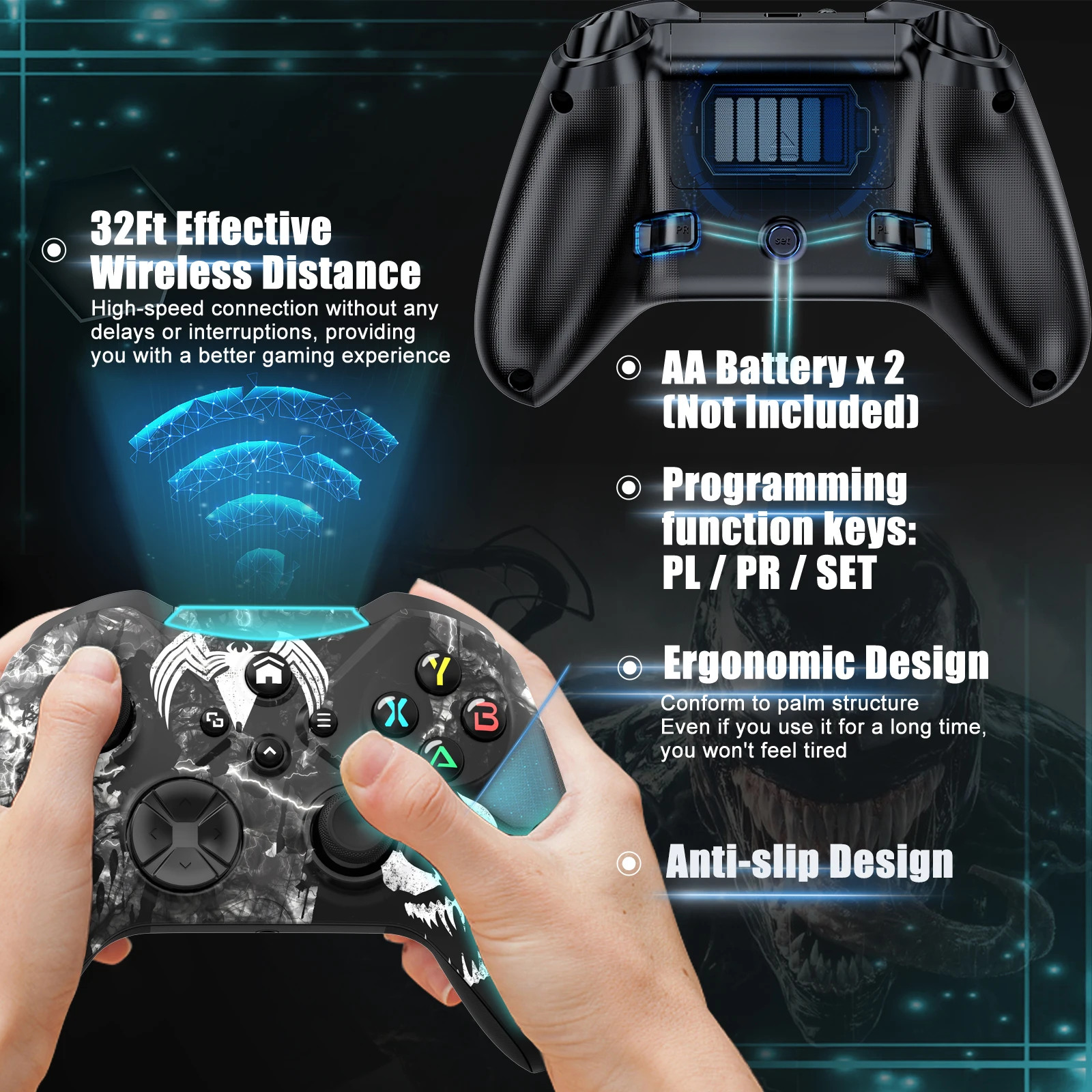 คอนโทรลเลอร์ไร้สาย Wifi สำหรับ - Pc Gaming Xbox Controller บทวิจารณ์และราคา