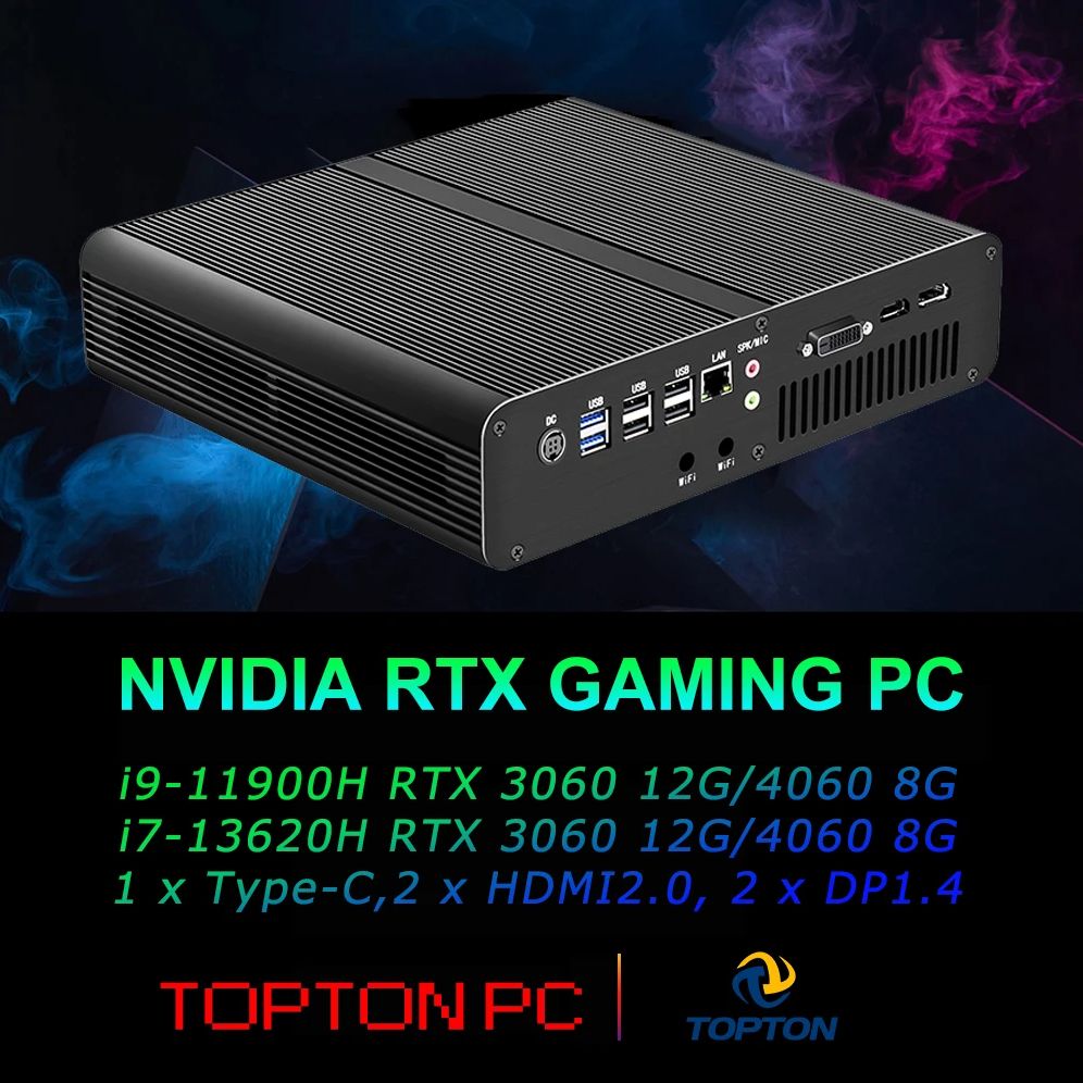 Topton V7 Gaming Mini PC Intel - Pc Gaming Nvidia 3060 บทวิจารณ์และราคา