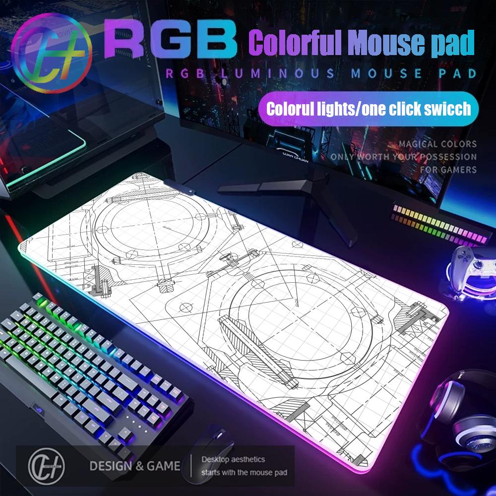 แผ่นรองเมาส์ RGB สำหรับวาดแบบก - Pc Gaming Drawing บทวิจารณ์และราคา