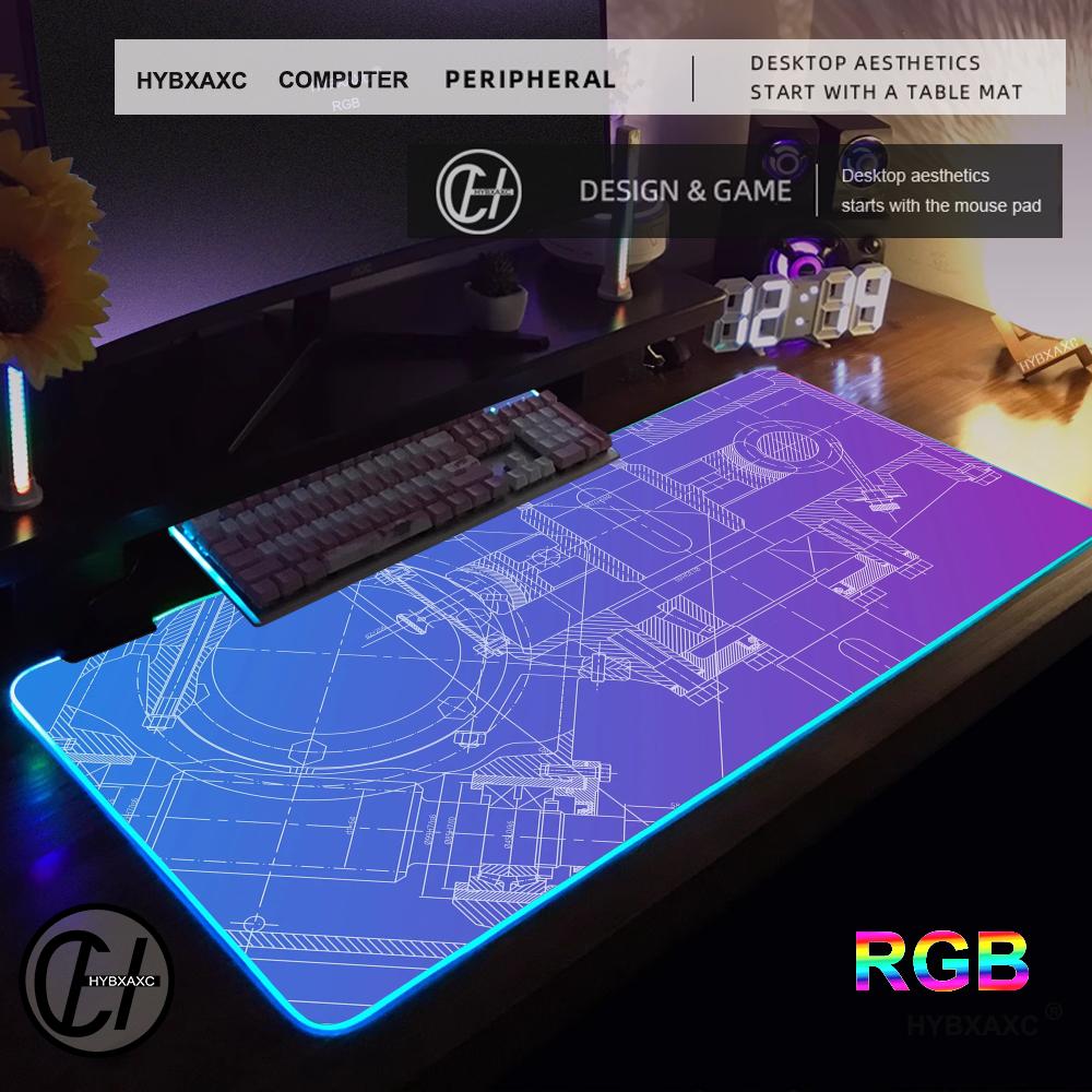 แผ่นรองเมาส์ RGB สำหรับวาดแบบก - Pc Gaming Drawing บทวิจารณ์และราคา