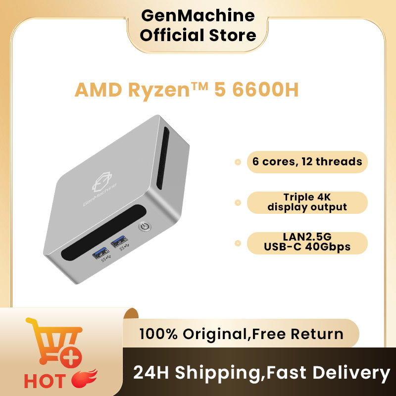 GenMachine Ryzen 6600H 6600U 6 - Pc Gaming Windows 7 บทวิจารณ์และราคา